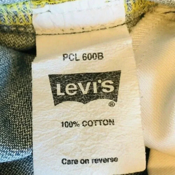 LEVI Women Marissa Boot Light Wash Cotton Denim Jeans Pants Size 30W X 28L - Picture 11 of 12